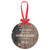 Aluminum Holiday Ornament - Circle