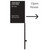 BHHS STK-2 Metal Stake Sign Combo (PVC Sign)