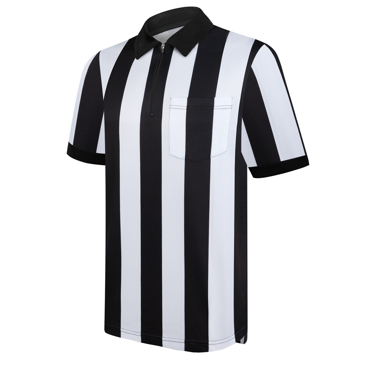 Referee Store | United Attire Football Referee Shirt - 2 Stripe Black & White Small