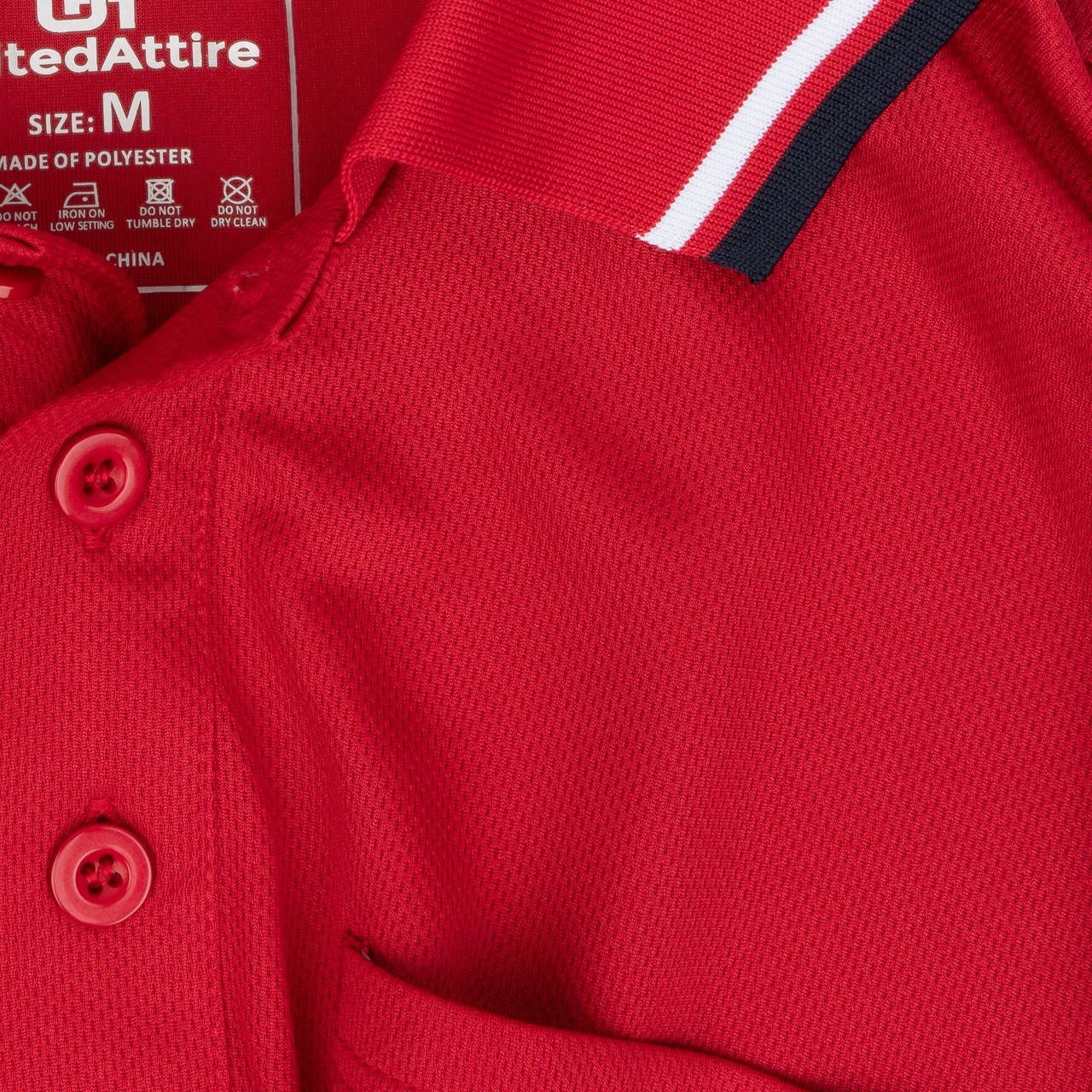 United Attire Baseball Umpire Shirt Red