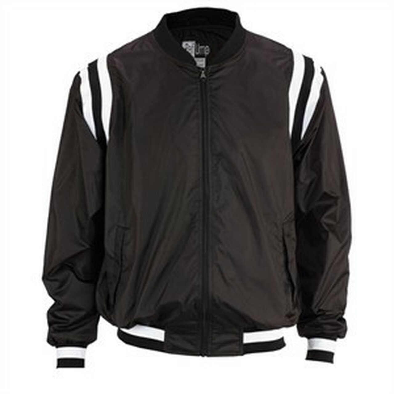 black and white basketball jacket