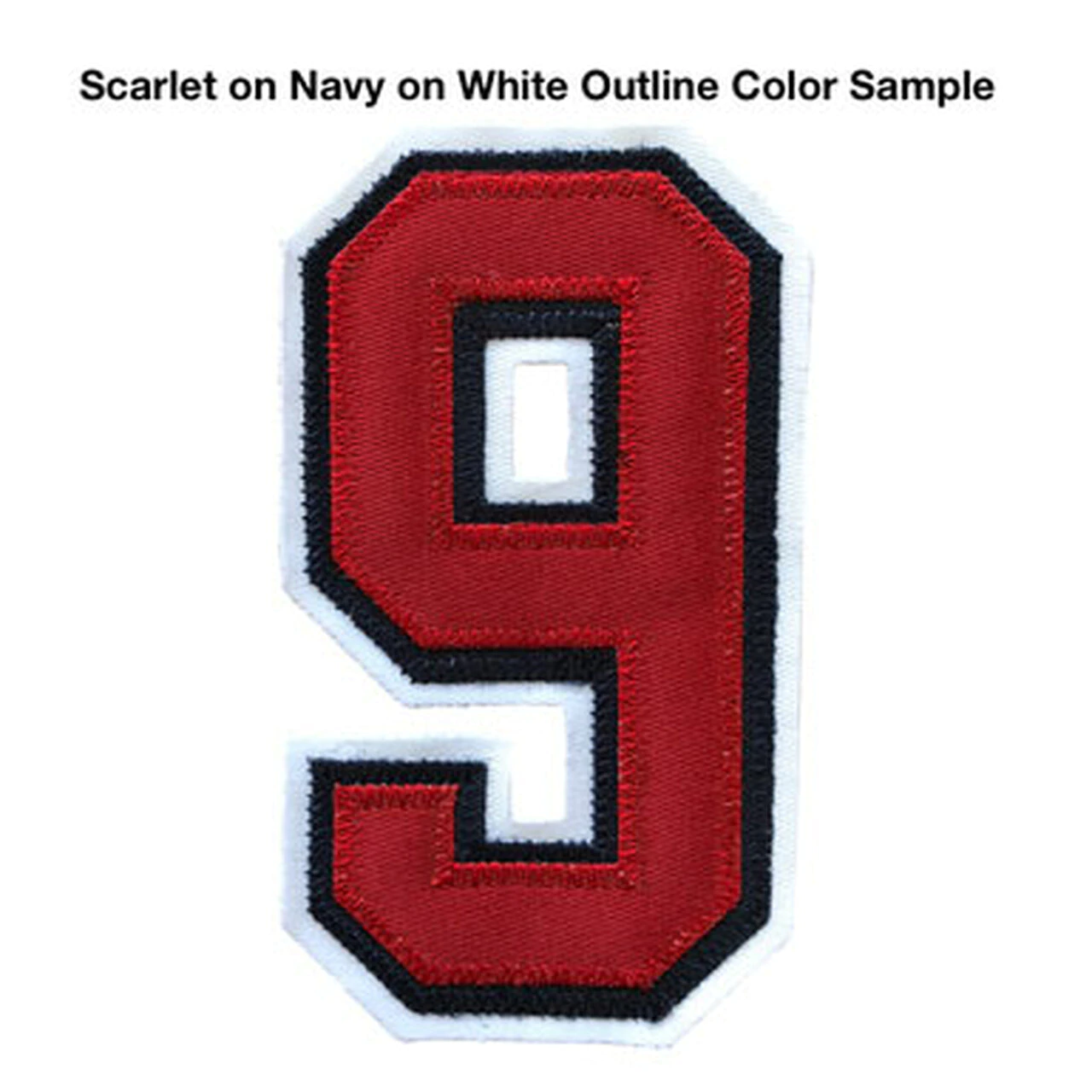 Umpire Shirt Numbers White Red White