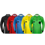 New Style 5 Pc Women Elite Soccer Referee Jersey Set - Long Sleeve