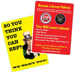 Unruly Spectator Two-Sided Flash Cards