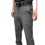 Smitty Flat Front Base Umpire Pants Water Resistant with Expander Waistband - Heather Grey Smitty Flat Front Base Umpire Pants Water Resistant with Expander Waistband - Heather Grey
