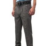 Smitty Pleated Base Umpire Pants Water Resistant with Expander Waistband - Heather Grey Smitty Pleated Base Umpire Pants Water Resistant with Expander Waistband - Heather Grey