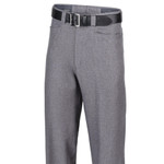 Smitty Flat Front Combo Umpire Pants w/ Western Cut Front Pockets & Standard Waistband-heather grey
