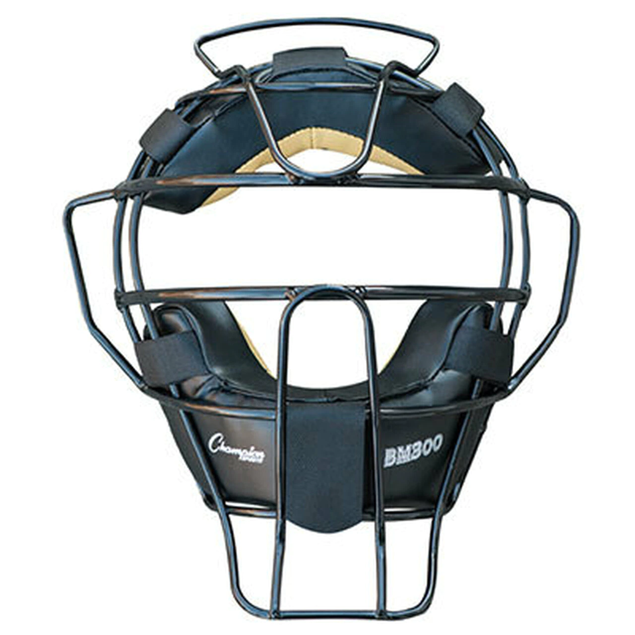 Lightweight PRO Baseball Umpire Face Mask (Black)