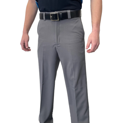 Smitty 4-Way Stretch Flat Front Combo Umpire Pants w/Slash Pockets Non-Expander Waistband (2 Colors)