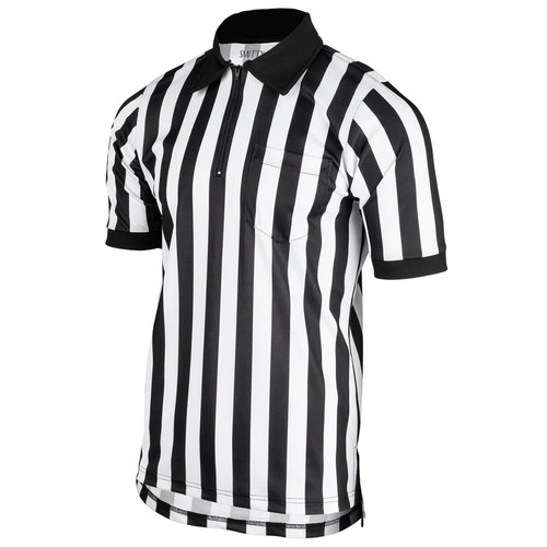 Smitty 1" Stripe Body Flex Short Sleeve Football Referee Shirt