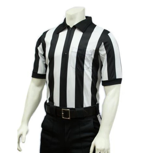Smitty 2" Stripe "Body Flex" Short Sleeve Football Referee Shirt