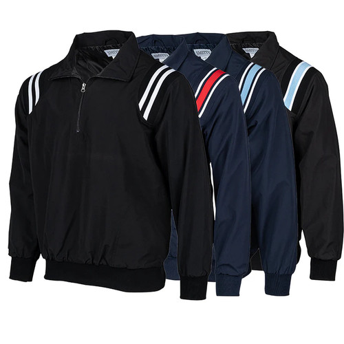 Smitty Short Sleeve 1/2-Zip Umpire Jacket | Water Resistant