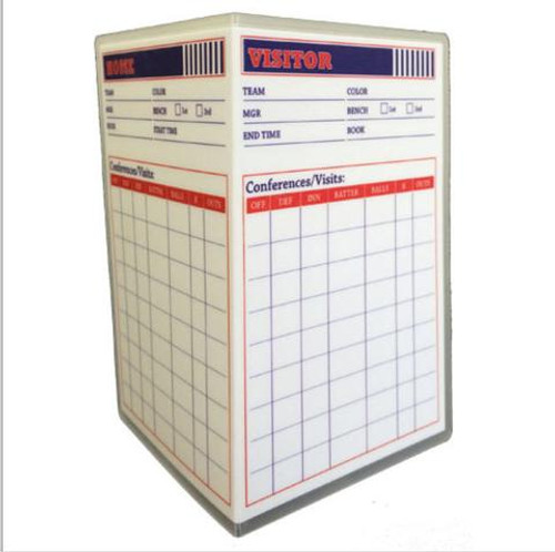 Baseball Umpire Game Card Holder Book Style Baseball Umpire Game Card Holder Book Style