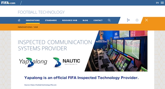 Yapalong FIFA Inspected Communication System