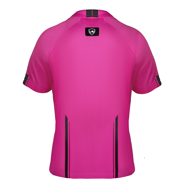 pink soccer referee jersey