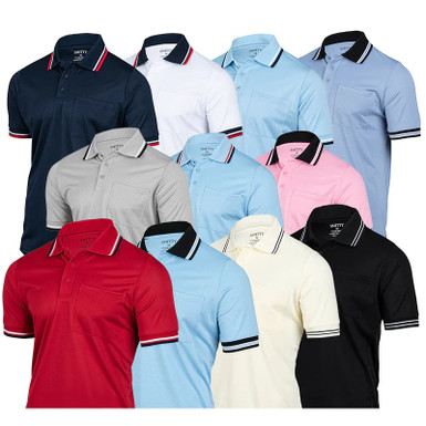 Lot De 2 Chemises D'arbitre Smitty, Homme Taille M, Bleu Marine, Baseball/softball, Occasion