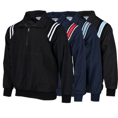 Smitty 1/2-Zip Pullover Umpire Jacket | Water Resistant | Referee