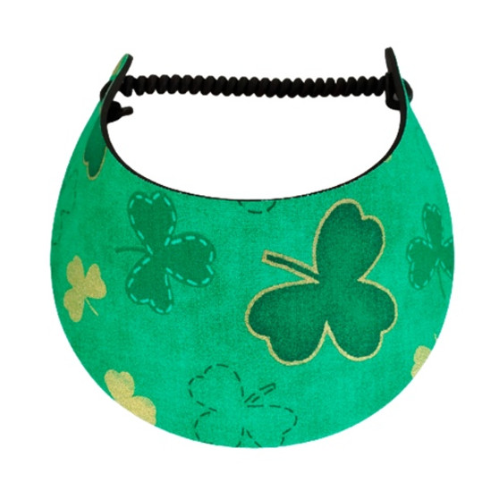  Kelly with gold shamrock visor 