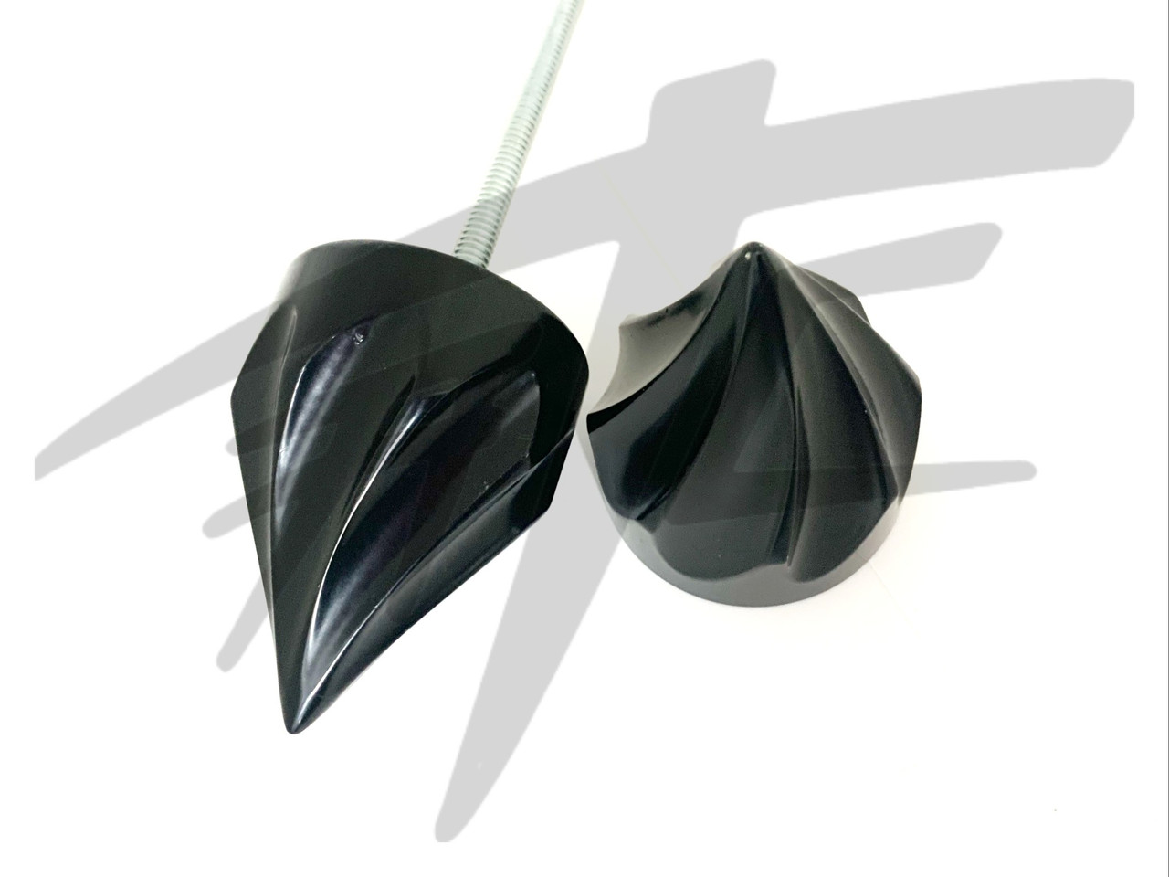 HAYABUSA STOCK SWINGARM 1016" SPIKE AXLE CAPS 19992007 SUZUKI