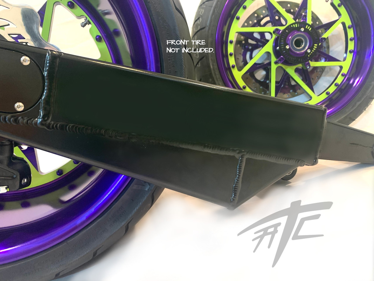 NINJA 360 OSD FAT TIRE KIT PURPLE/NEON SWITCHBACK WHEEL 12-20