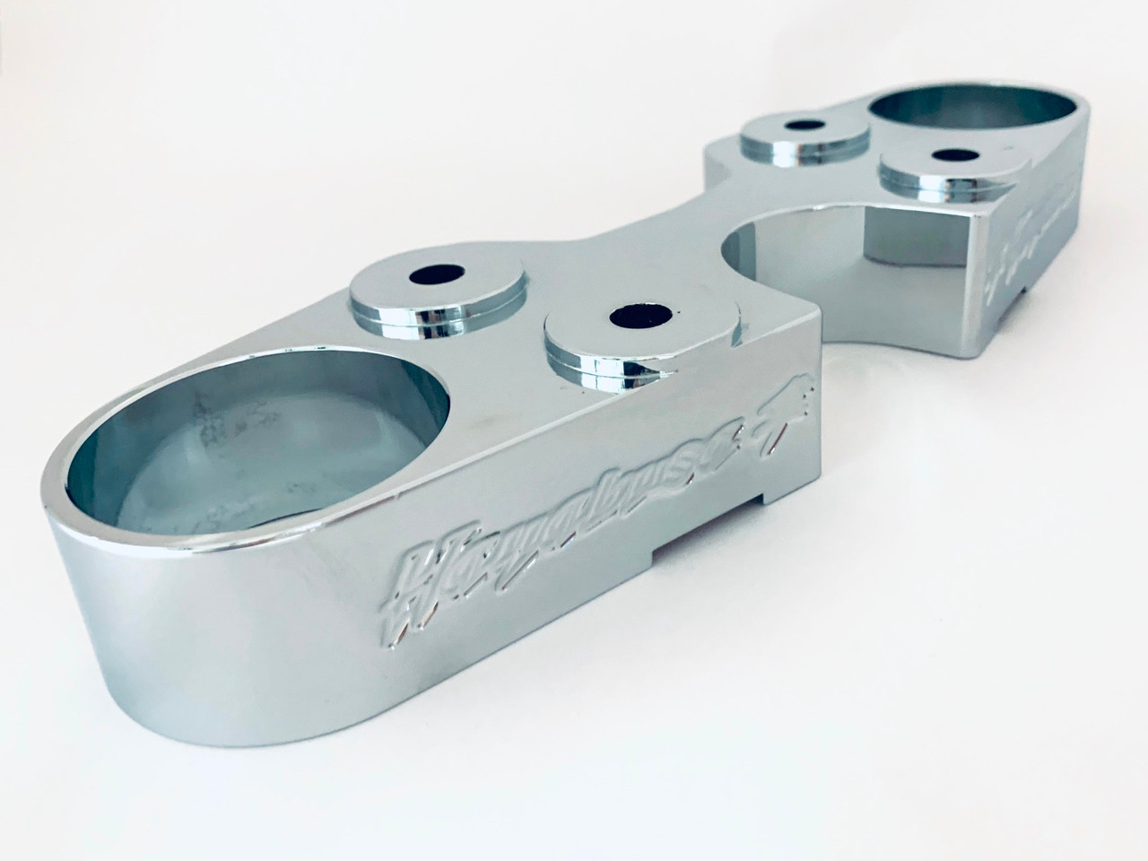 HAYABUSA ENGRAVED CHROME FRONT HANDLEBAR RISER 2020 SUZUKI HAYABUSA