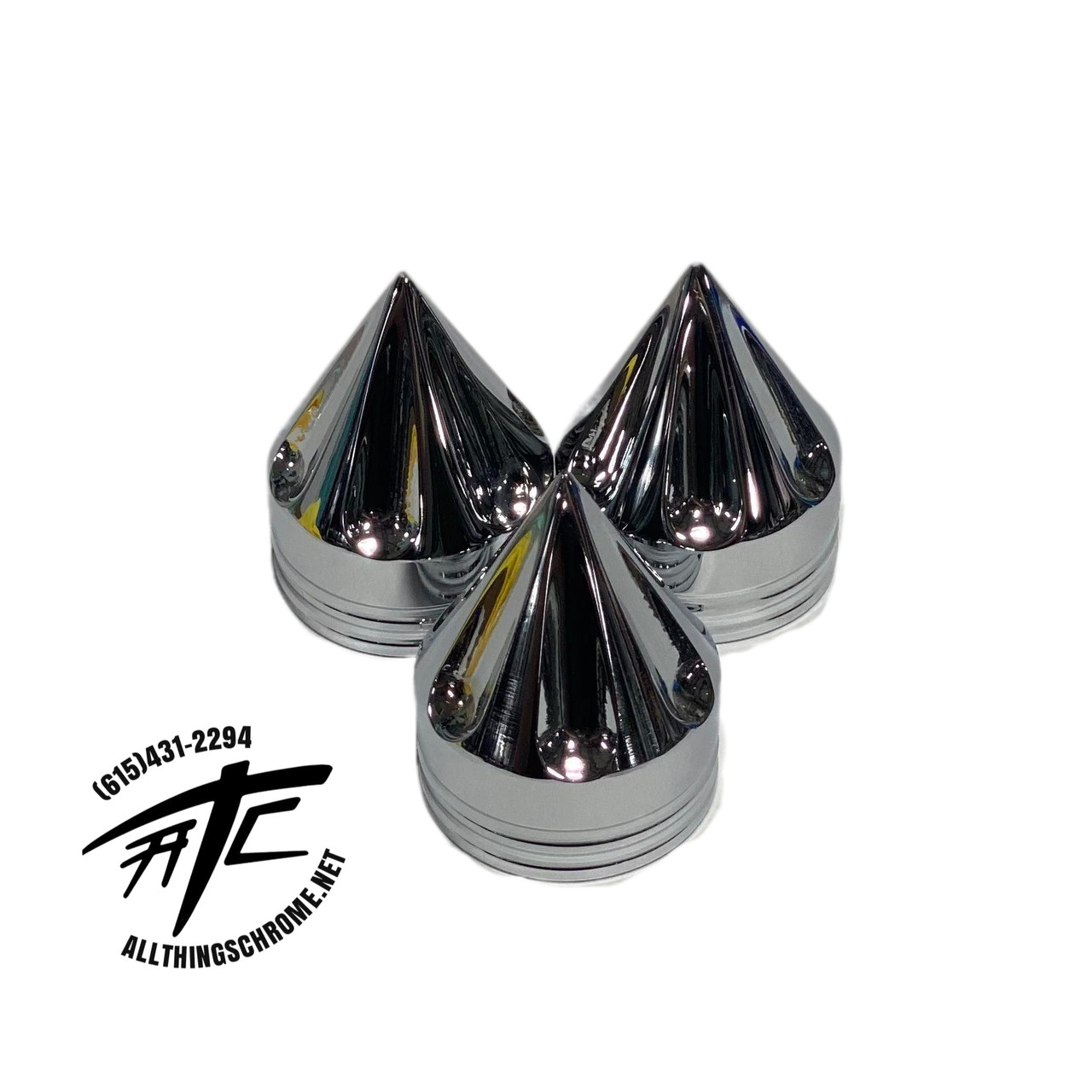 こあ CLEARANCE* CHROME DIAMOND CUT “ZX” ENGRAVED YOKE CAP PLUG 06