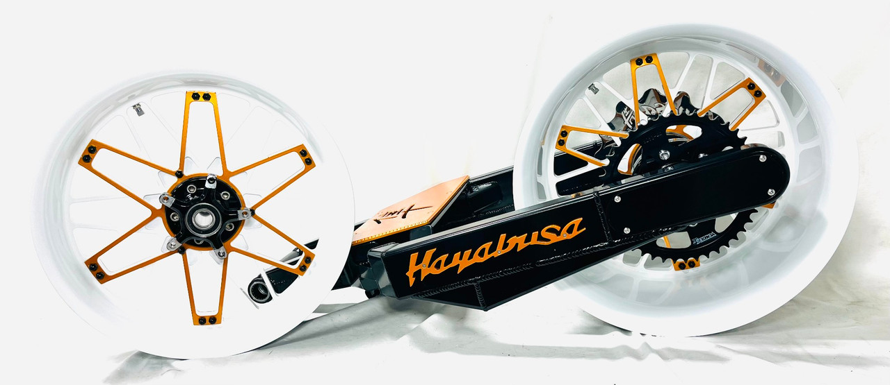 300 FAT TIRE KIT WHITE & CUSTOM GOLD 
