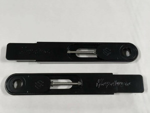 1999-2007 HAYABUSA SWINGARM EXTENSIONS FROM 10" TO 16" SOLID BLACK ENGRAVED