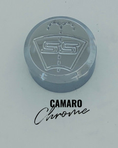 CAMARO CHROME WINDSHIELD WIPER CAP COVER "SS" FOR 2010-2015 CHEVROLET CAMARO