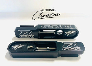 BLACK CONTRAST SWINGARM EXTENSIONS 3-9" OVER FOR 2006-2008 SUZUKI GSXR600 750