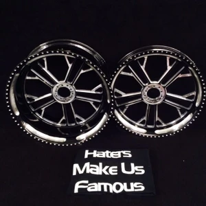 GSXR1000 360 BLACK CONTRAST KILO WHEEL PACKAGE FOR 05-08 Suzuki GSXR1000
