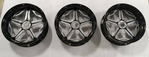 18" BLACK CONTRAST CUT SPEED STAR WHEELS,TIRES SET OF 3 FOR 2016 CAN-AM SPYDER