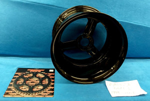 SUZUKI HAYABUSA BLACK 330 REPLICA WHEEL & BLACK SPROCKET 1999-2007 GEN 1