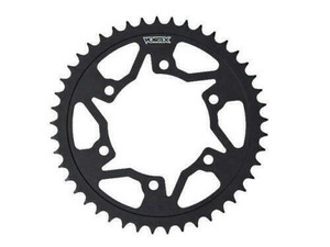 Vortex Steel Rear Sprocket 42T 530 Black #527S-42 fits Suzuki/Triumph