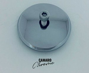 CAMARO CHROME ENGINE IDLER PULLEY COVER (1 pc.) FOR 2010-2015 CHEVROLET CAMARO