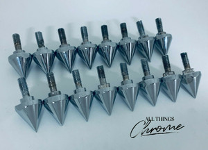 HAYABUSA SMALL CHROME FAIRING SPIKES 1999-2007 SUZUKI HAYABUSA