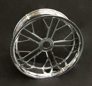 240 FAT TIRE CHROME KILO WHEEL PACKAGE FOR 13-20 SUZUKI HAYABUSA ABS