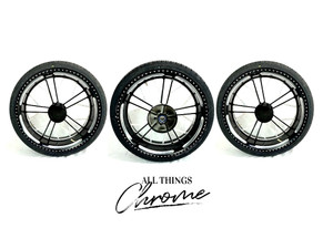 SPYDER 18" BLACK CONTRAST CUT KILO WHEELS (3) 10-11 CAN-AM SPYDER ROADSTER RT-S