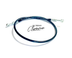GSXR 600 750 32" BLACK BRAKE LINE 2001-2020 SUZUKI GSXR 600 750