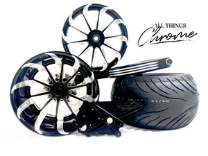 HAYABUSA 330 SINGLE SIDE OSD FAT TIRE KIT BLACK TORNADO 08-20 SUZUKI HAYABUSA