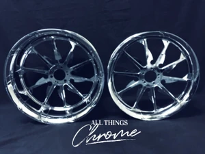 GSXR STOCK SIZE CHROME TORNADO WHEELS 06-07 SUZUKI GSXR 600 750