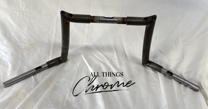 Harley Davidson 14" Rise Apehangers Handle Bars *RAW* 2008-2013 Road Glide