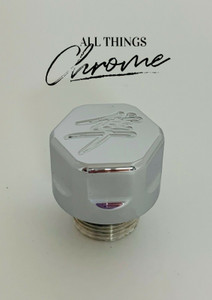 HAYABUSA CHROME ATC ENGRAVED OIL CAP 2008 SUZUKI HAYABUSA