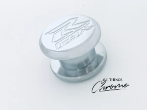 GSXR 600 750 ENGRAVED CHROME EXHAUST PLUG 2001-2005 SUZUKI GSXR 600 750