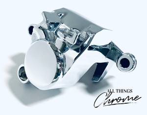 GSXR 750 CHROME PLATED OEM REAR BRAKE CALIPER HOUSING 2008 SUZUKI GSXR750