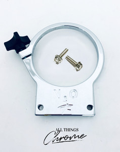NINJA CHROME NITROUS BOTTLE BRACKET NO2 FOR 12-20 KAWASAKI NINJA ZX-14R