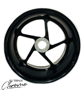 ZX-12 240 FAT TIRE BLACK TRACK STAR WHEELS 2000-2005 KAWASAKI NINJA ZX-12R