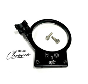 GSXR BLACK CONTRAST NITROUS BOTTLE BRACKET NO2 FOR 01-08 SUZUKI GSXR 1000