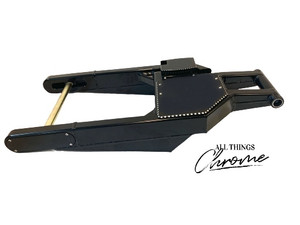 GSXR 360 BLACK JACKSHAFT SWINGARM STEALTH UNDERBRACE 2001-05 SUZUKI GSXR 600 750