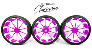 SPYDER(3) 20" PURPLE CONTRAST TORNADO WHEEL PACKAGE 2015-2020 CAN-AM SPYDER SPYDER(3) 20" PURPLE CONTRAST TORNADO WHEEL PACKAGE 2015-2020 CAN-AM SPYDER